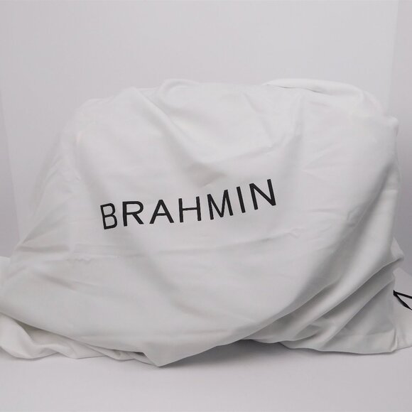 Brahmin Audra Toasted Almond Melbourne Leather Carry All Tote Handbag (51525) - Picture 6 of 7